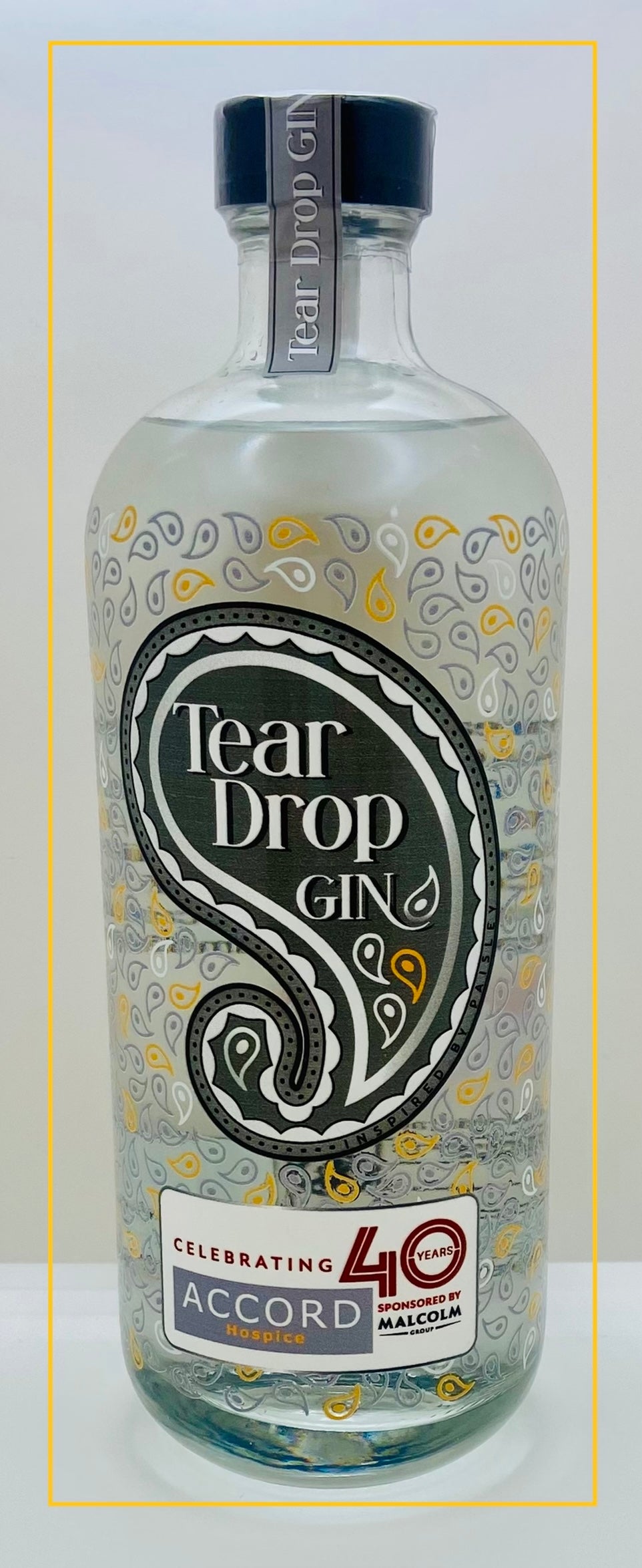 Tear Drop Gin X Accord Hospice Charity Edition 70cl 43% VOL